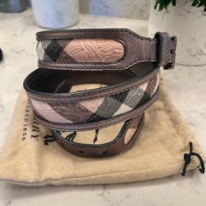 Burberry belt size 90